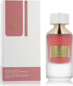 Perfume Emir Vanilla and Roses - Extrait de Parfum - 75ml